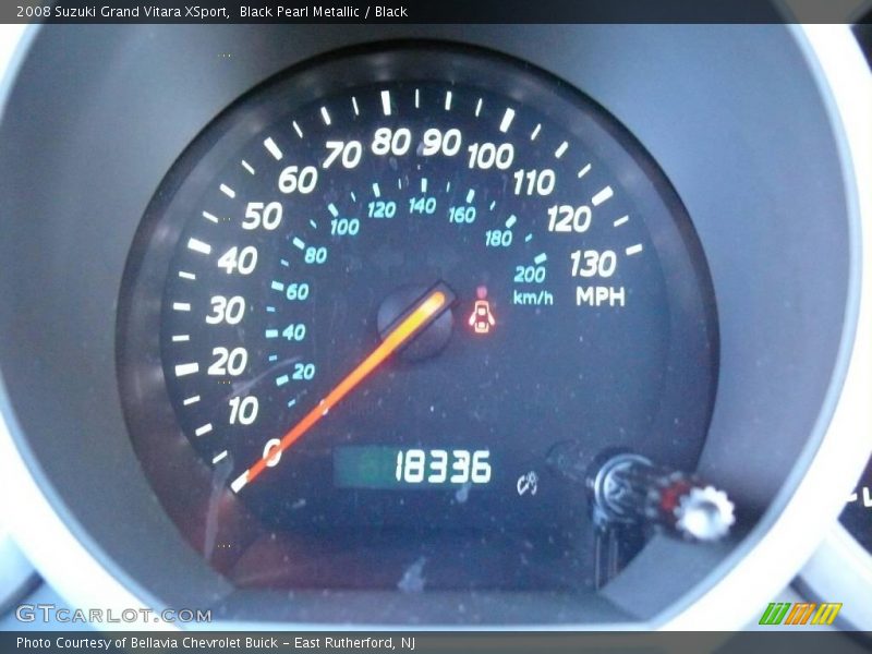 Black Pearl Metallic / Black 2008 Suzuki Grand Vitara XSport