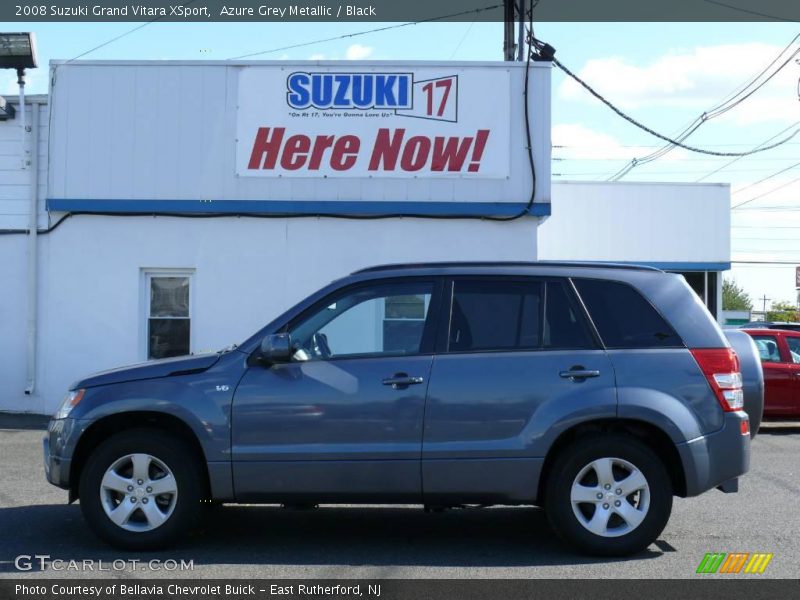 Azure Grey Metallic / Black 2008 Suzuki Grand Vitara XSport