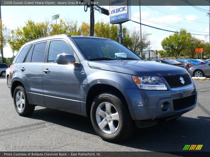 Azure Grey Metallic / Black 2008 Suzuki Grand Vitara XSport