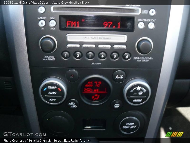 Azure Grey Metallic / Black 2008 Suzuki Grand Vitara XSport