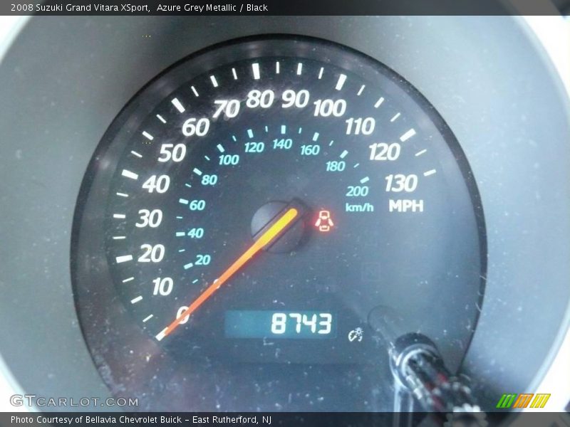 Azure Grey Metallic / Black 2008 Suzuki Grand Vitara XSport