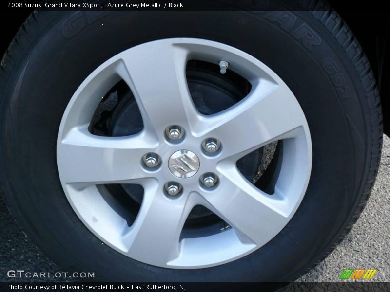 Azure Grey Metallic / Black 2008 Suzuki Grand Vitara XSport