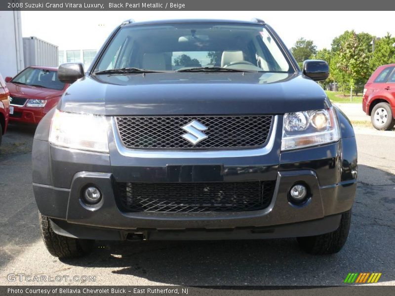Black Pearl Metallic / Beige 2008 Suzuki Grand Vitara Luxury