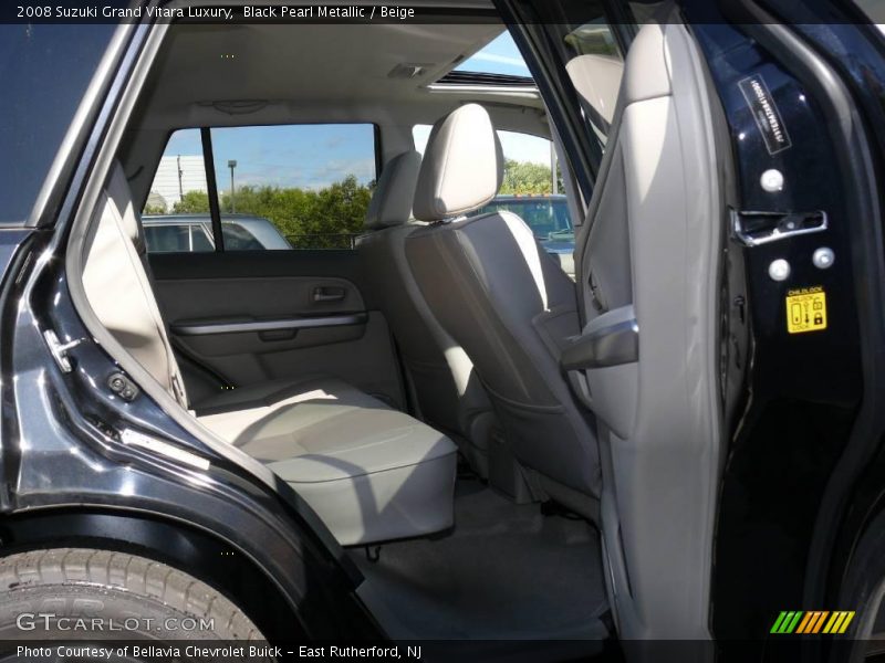 Black Pearl Metallic / Beige 2008 Suzuki Grand Vitara Luxury