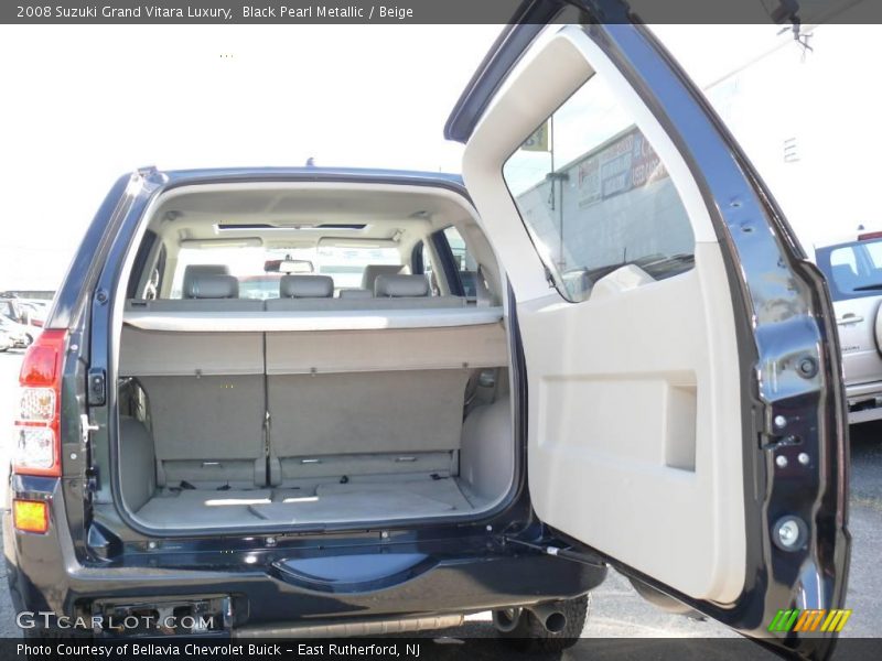 Black Pearl Metallic / Beige 2008 Suzuki Grand Vitara Luxury