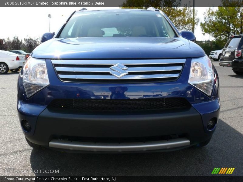 Sapphire Blue Metallic / Beige 2008 Suzuki XL7 Limited
