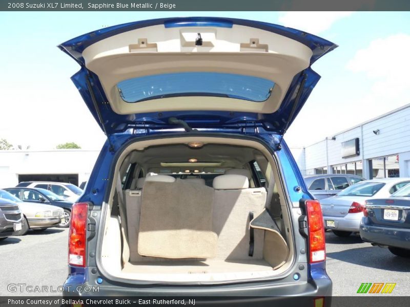 Sapphire Blue Metallic / Beige 2008 Suzuki XL7 Limited