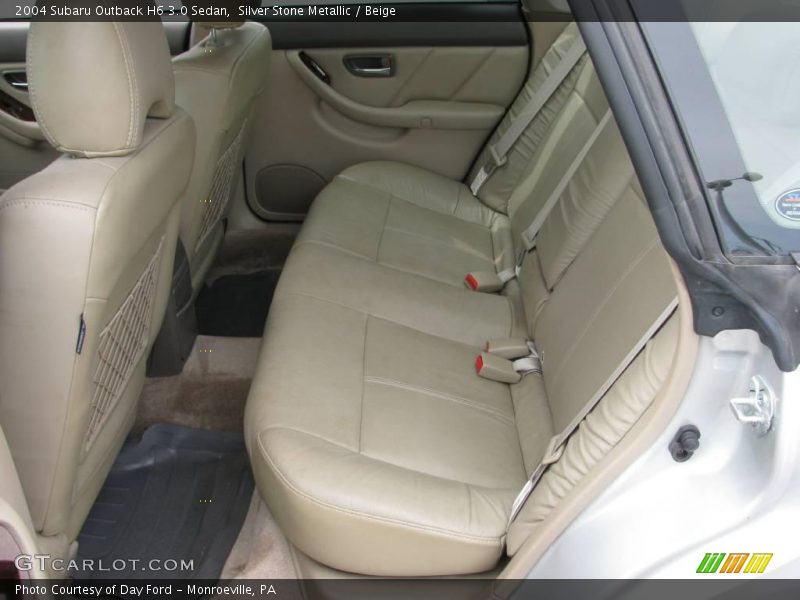 Silver Stone Metallic / Beige 2004 Subaru Outback H6 3.0 Sedan