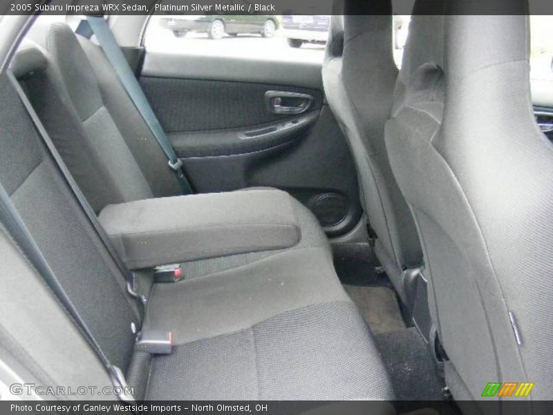Platinum Silver Metallic / Black 2005 Subaru Impreza WRX Sedan