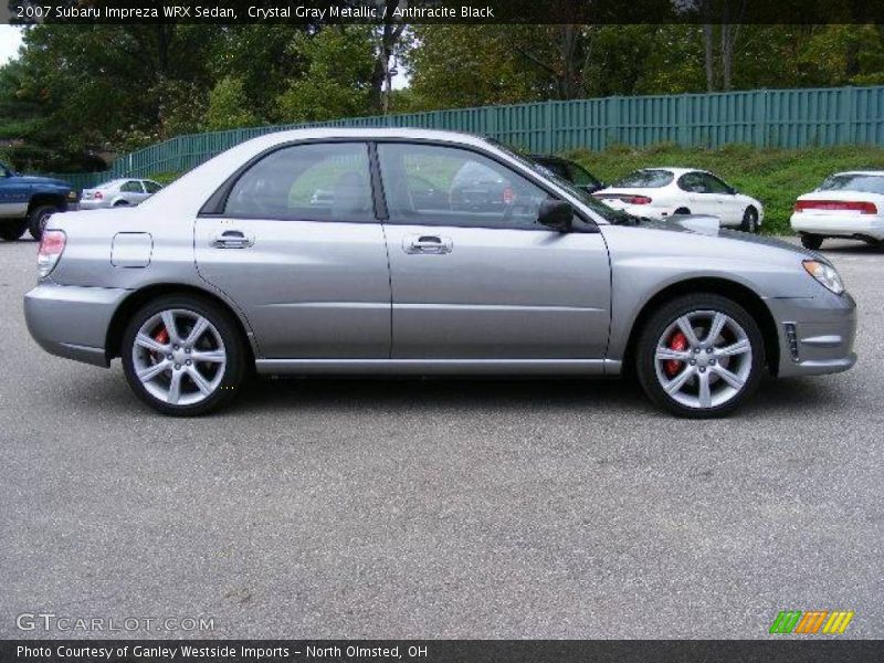 Crystal Gray Metallic / Anthracite Black 2007 Subaru Impreza WRX Sedan