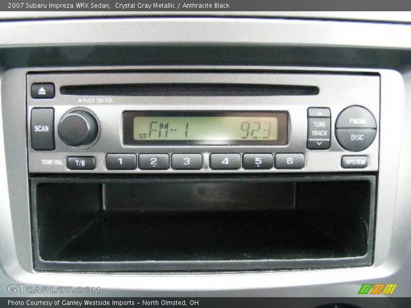 Crystal Gray Metallic / Anthracite Black 2007 Subaru Impreza WRX Sedan