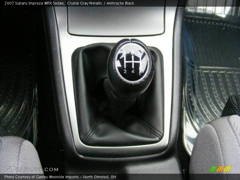 Crystal Gray Metallic / Anthracite Black 2007 Subaru Impreza WRX Sedan