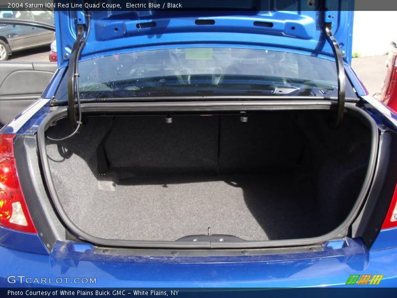 Electric Blue / Black 2004 Saturn ION Red Line Quad Coupe