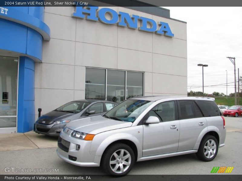 Silver Nickel / Gray 2004 Saturn VUE Red Line