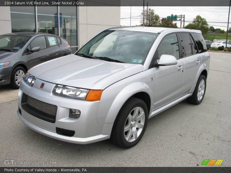 Silver Nickel / Gray 2004 Saturn VUE Red Line