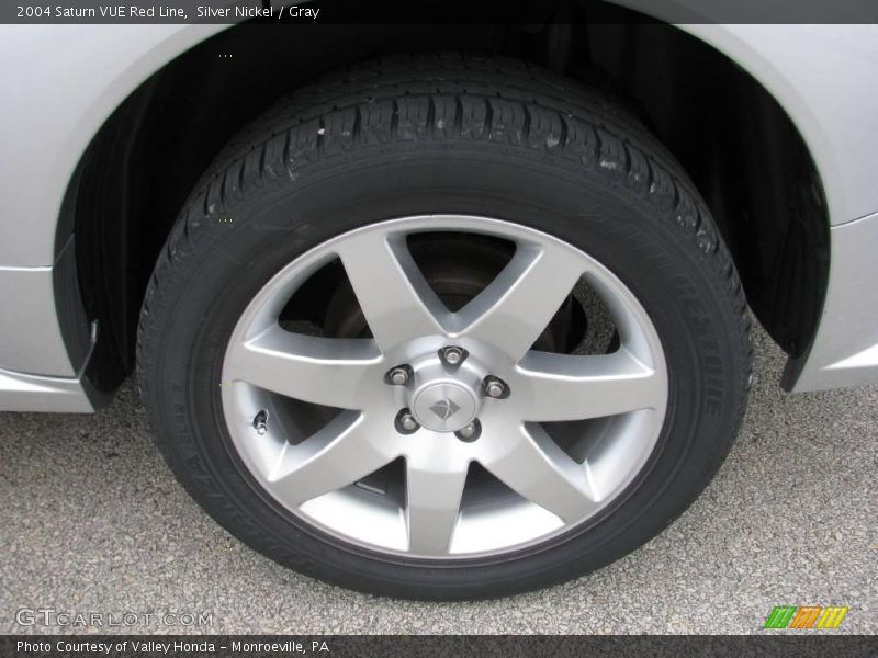 Silver Nickel / Gray 2004 Saturn VUE Red Line
