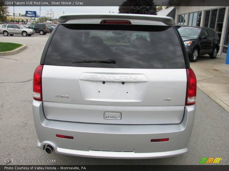 Silver Nickel / Gray 2004 Saturn VUE Red Line