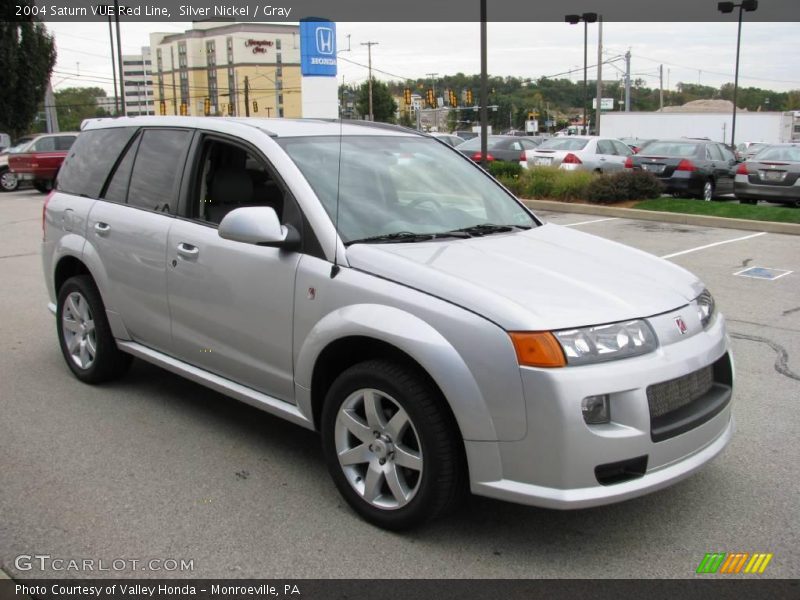 Silver Nickel / Gray 2004 Saturn VUE Red Line