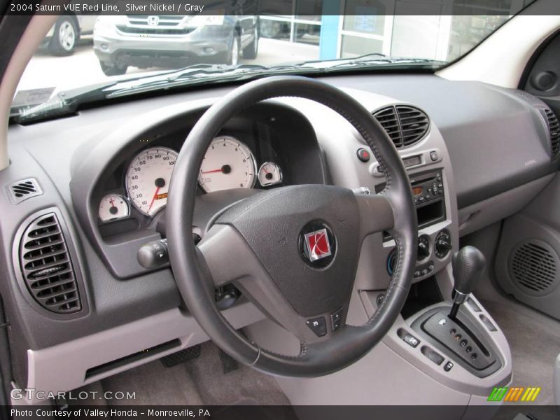 Silver Nickel / Gray 2004 Saturn VUE Red Line