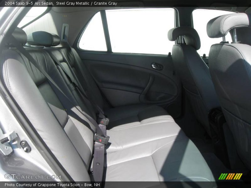 Steel Gray Metallic / Granite Gray 2004 Saab 9-5 Arc Sedan
