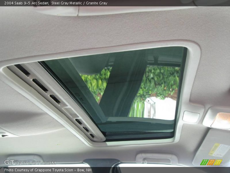 Steel Gray Metallic / Granite Gray 2004 Saab 9-5 Arc Sedan