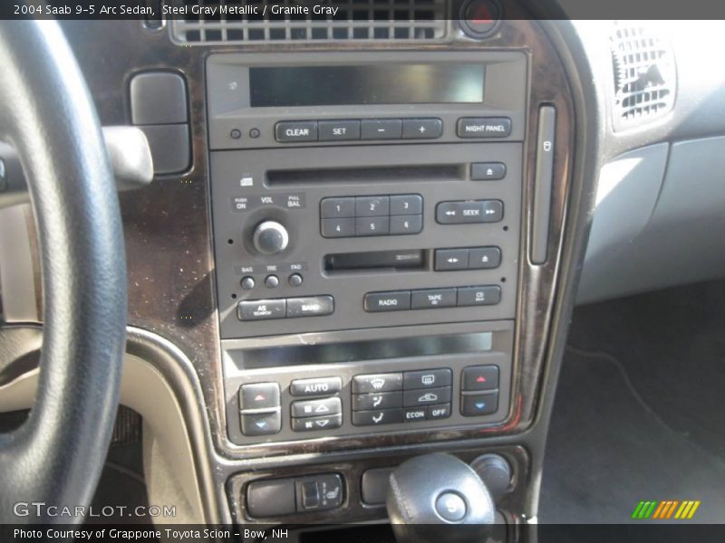 Steel Gray Metallic / Granite Gray 2004 Saab 9-5 Arc Sedan