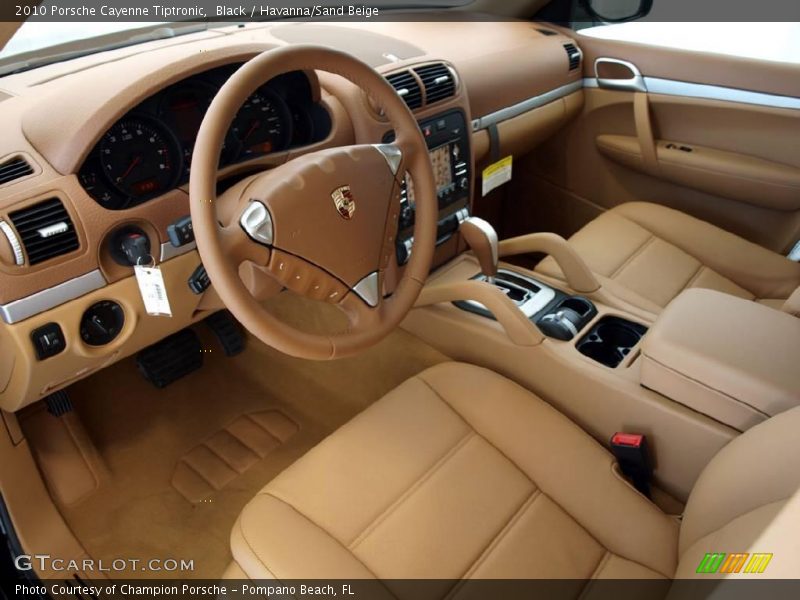 Black / Havanna/Sand Beige 2010 Porsche Cayenne Tiptronic