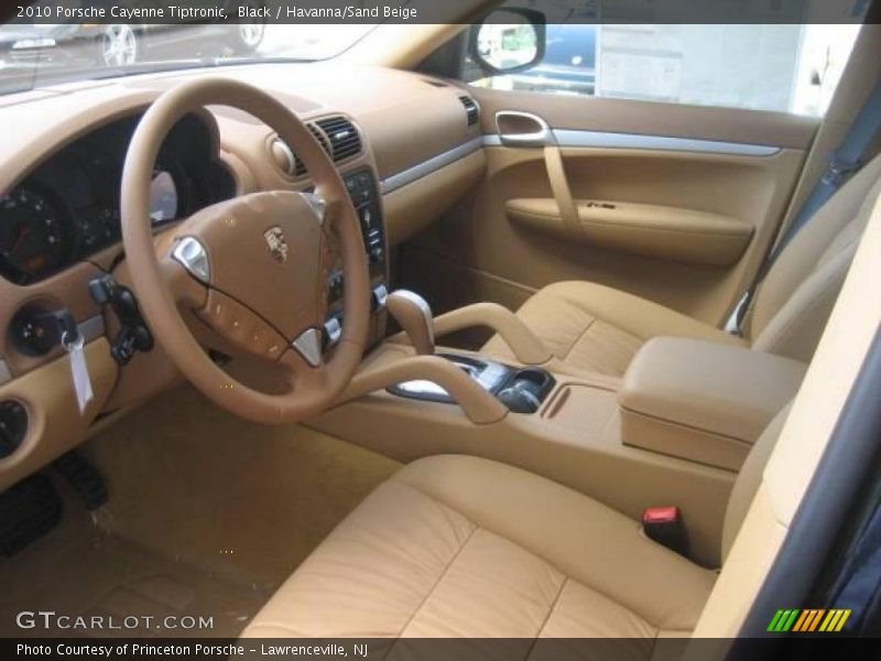 Black / Havanna/Sand Beige 2010 Porsche Cayenne Tiptronic