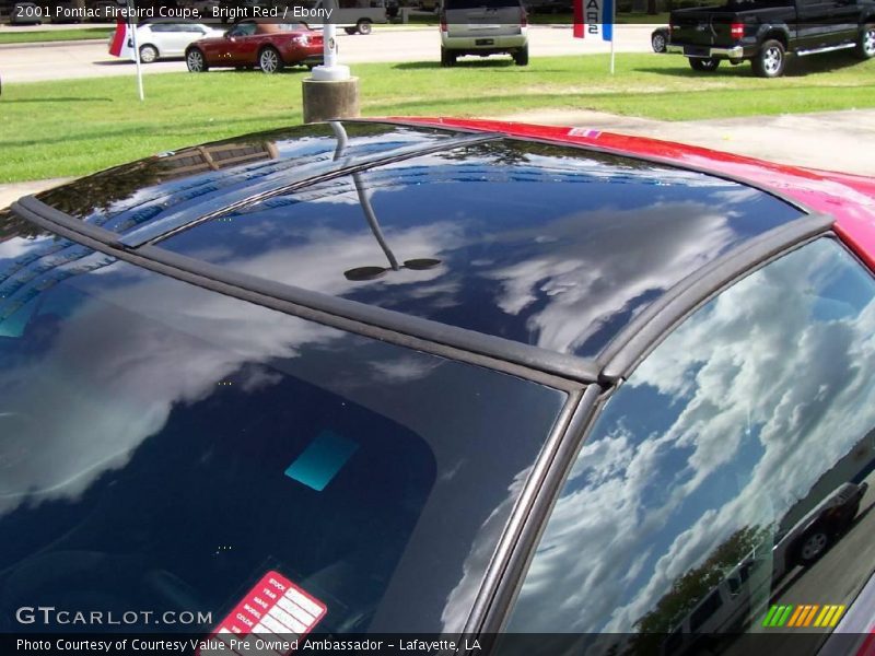 Bright Red / Ebony 2001 Pontiac Firebird Coupe