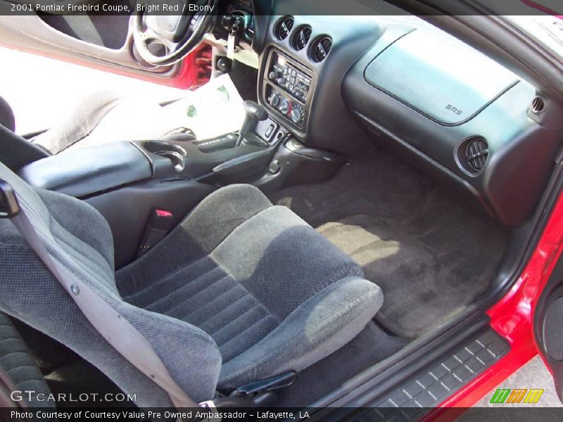 Bright Red / Ebony 2001 Pontiac Firebird Coupe