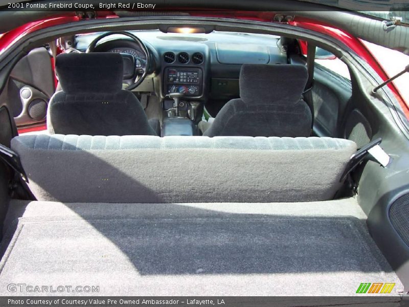 Bright Red / Ebony 2001 Pontiac Firebird Coupe
