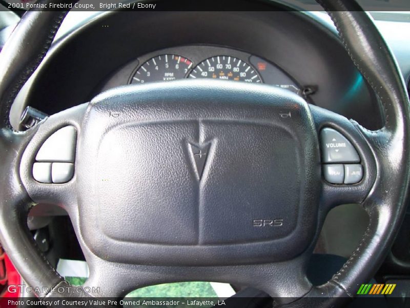 Bright Red / Ebony 2001 Pontiac Firebird Coupe