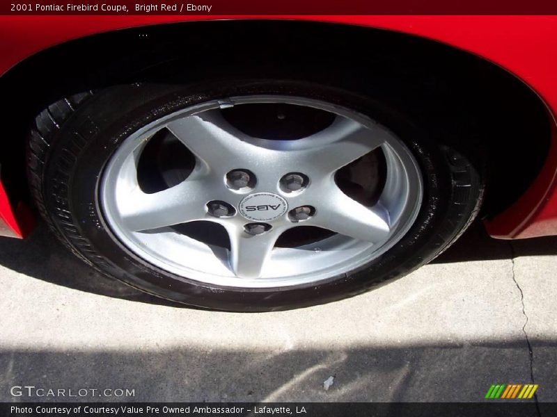 Bright Red / Ebony 2001 Pontiac Firebird Coupe