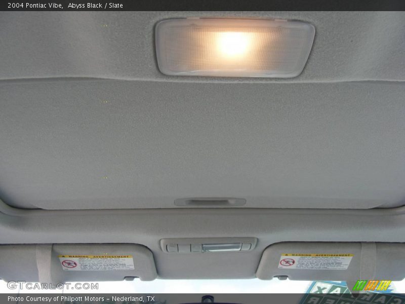 Abyss Black / Slate 2004 Pontiac Vibe