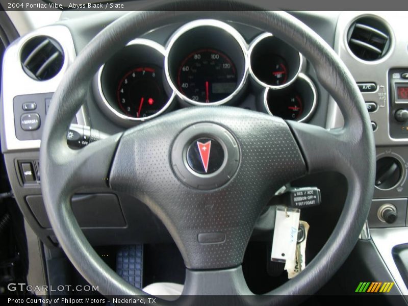 Abyss Black / Slate 2004 Pontiac Vibe