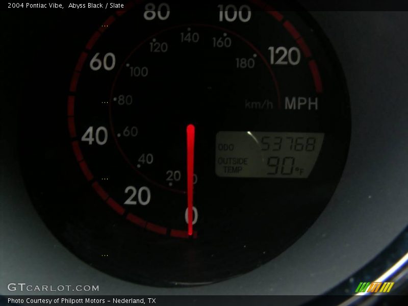 Abyss Black / Slate 2004 Pontiac Vibe