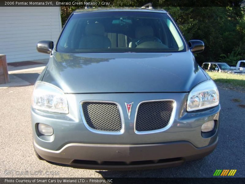 Emerald Green Metallic / Gray 2006 Pontiac Montana SV6