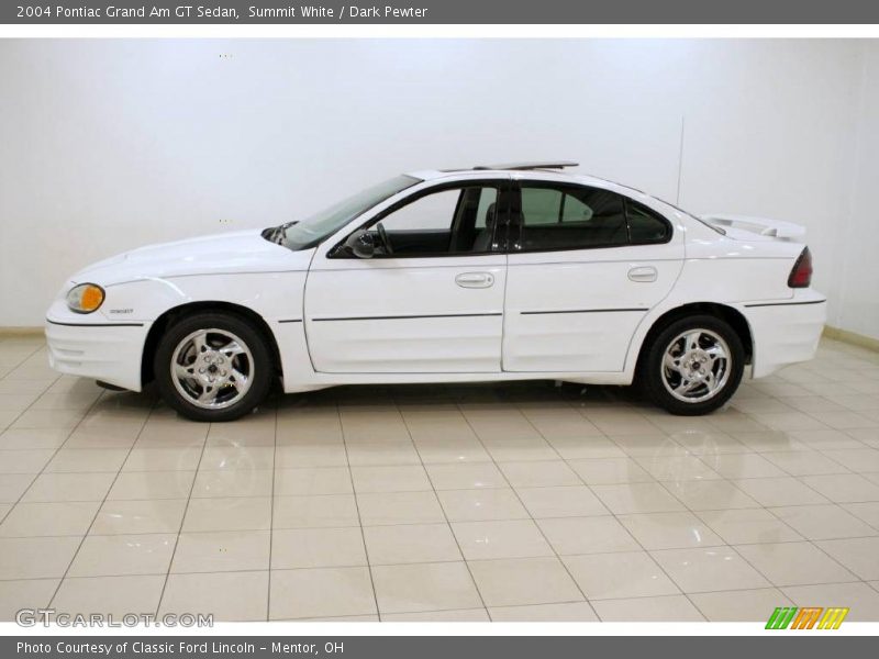 Summit White / Dark Pewter 2004 Pontiac Grand Am GT Sedan