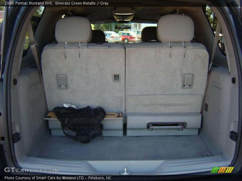 Emerald Green Metallic / Gray 2006 Pontiac Montana SV6