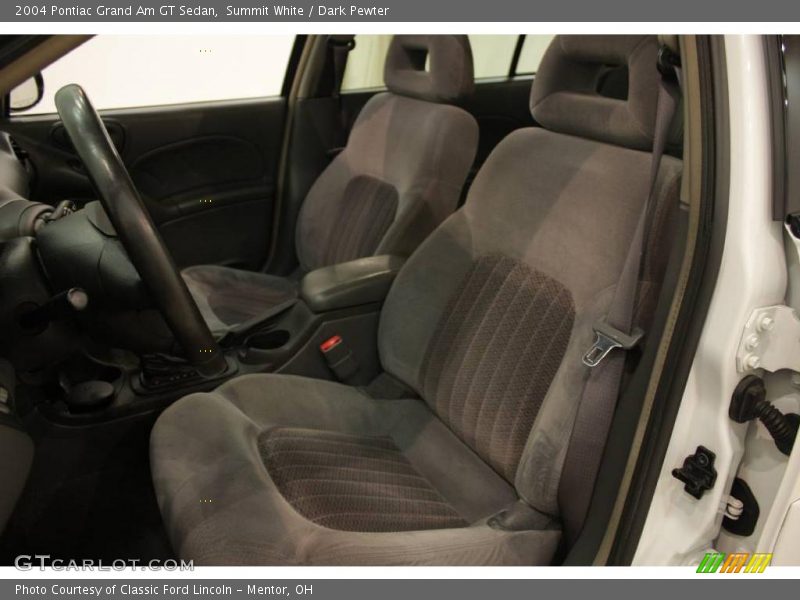 Summit White / Dark Pewter 2004 Pontiac Grand Am GT Sedan