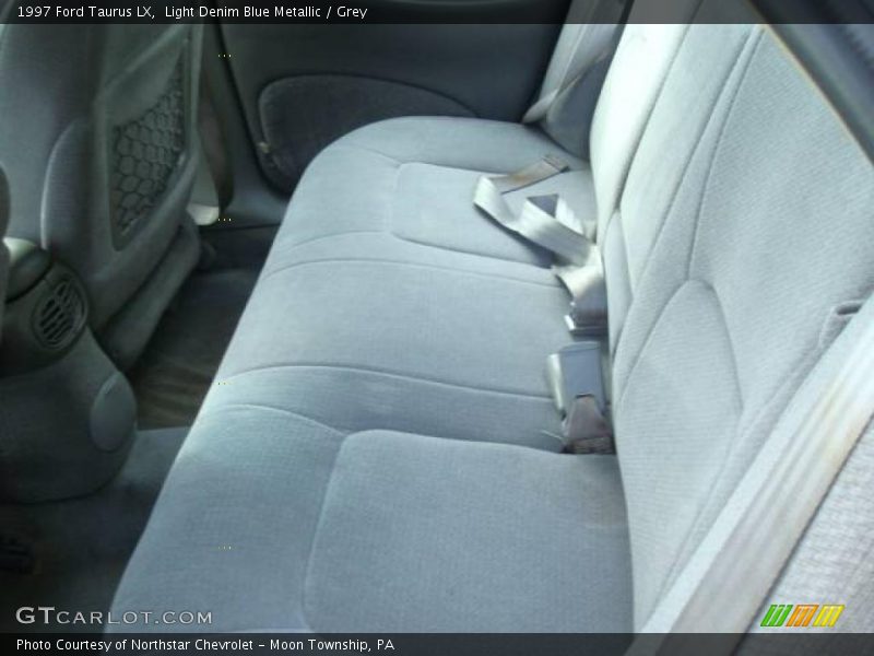 Light Denim Blue Metallic / Grey 1997 Ford Taurus LX