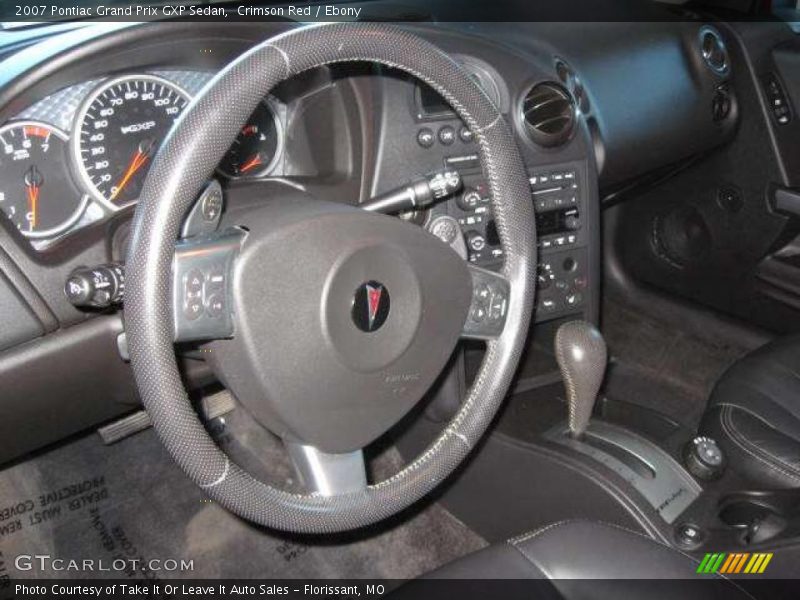 Crimson Red / Ebony 2007 Pontiac Grand Prix GXP Sedan