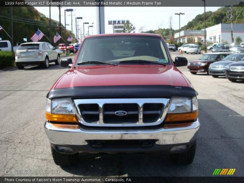 Toreador Red Metallic / Medium Prairie Tan 1999 Ford Ranger XLT Extended Cab 4x4