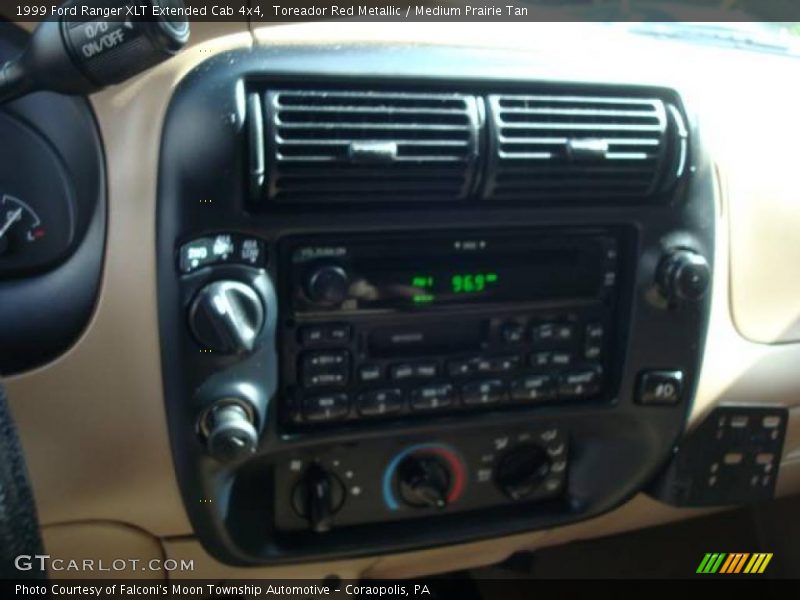 Toreador Red Metallic / Medium Prairie Tan 1999 Ford Ranger XLT Extended Cab 4x4