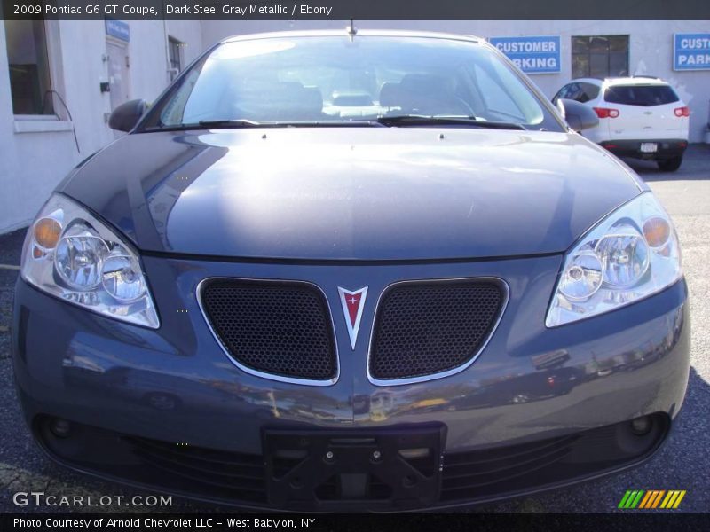 Dark Steel Gray Metallic / Ebony 2009 Pontiac G6 GT Coupe