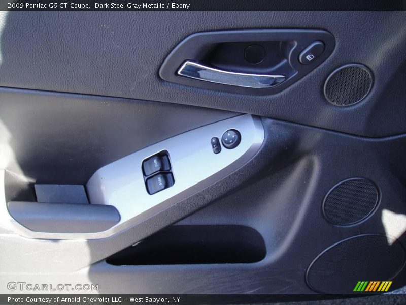 Dark Steel Gray Metallic / Ebony 2009 Pontiac G6 GT Coupe