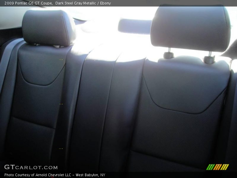 Dark Steel Gray Metallic / Ebony 2009 Pontiac G6 GT Coupe