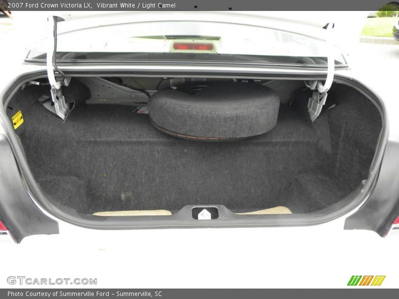 Vibrant White / Light Camel 2007 Ford Crown Victoria LX