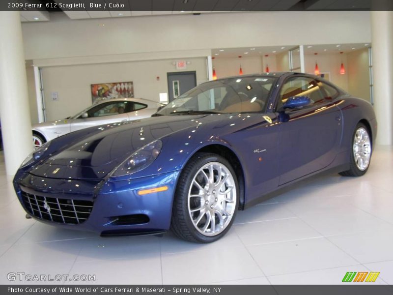 Front 3/4 View of 2009 612 Scaglietti 