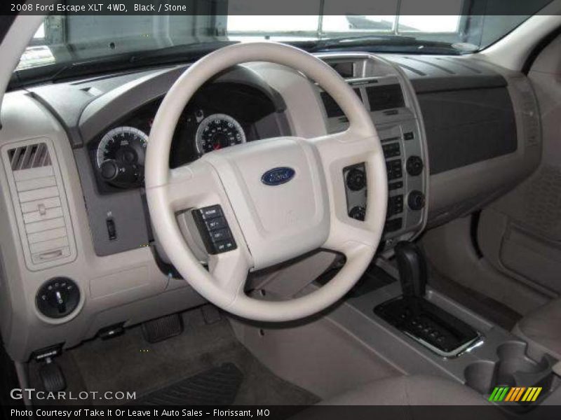 Black / Stone 2008 Ford Escape XLT 4WD